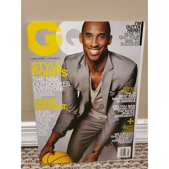 Other - GQ Magazine March 2015 Issue Kobe Bryant Cover No Label